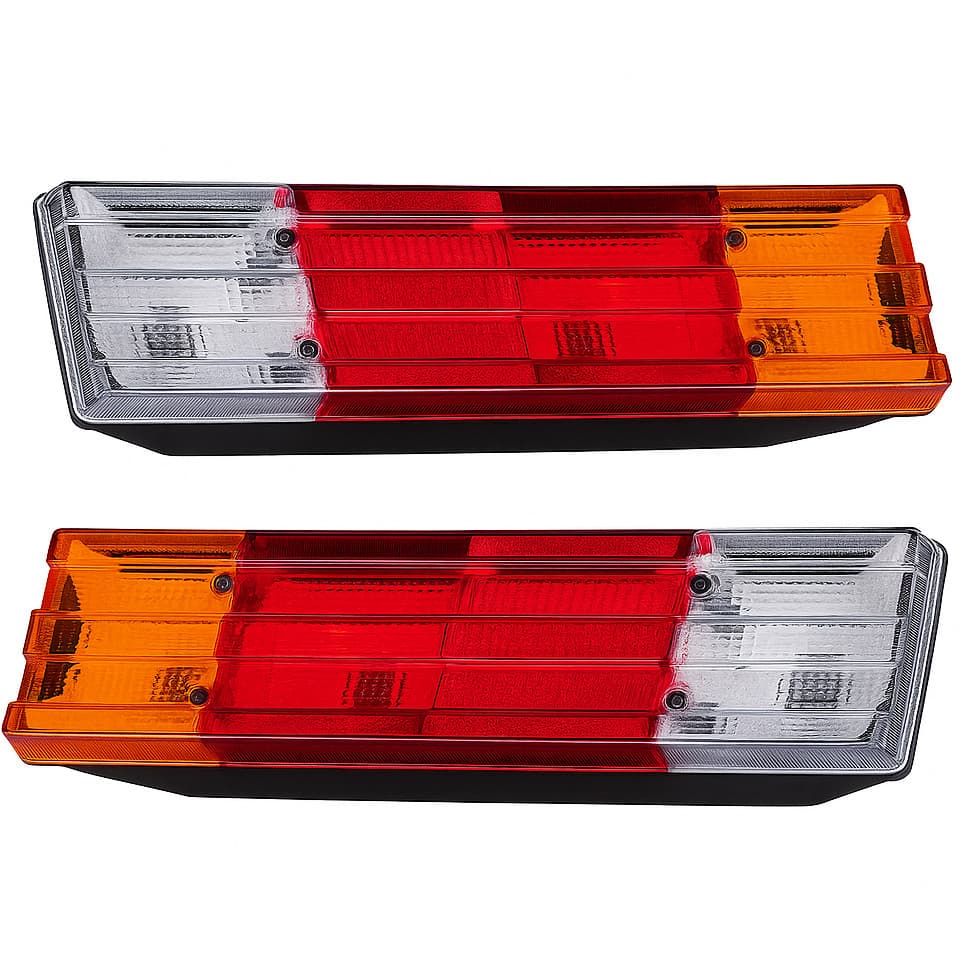 Lanterna Traseira Caminhão Mercedes 1113 1618 1620 Ré e Vigia Automotiva Universal