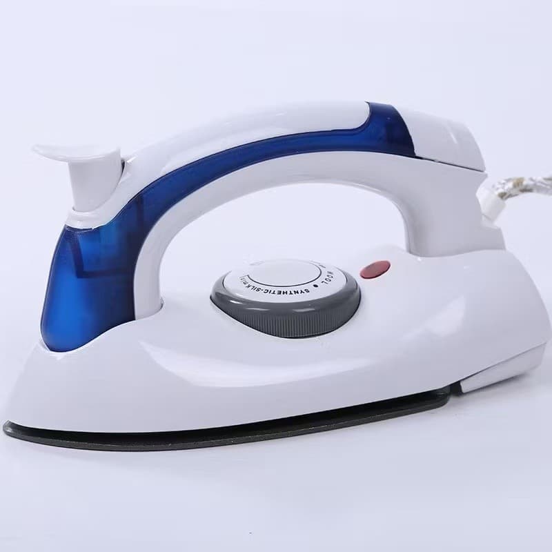 Mini Ferro De Passar Roupa Pequeno Alça Dobrável Para Viagem 800w Vapor - XL