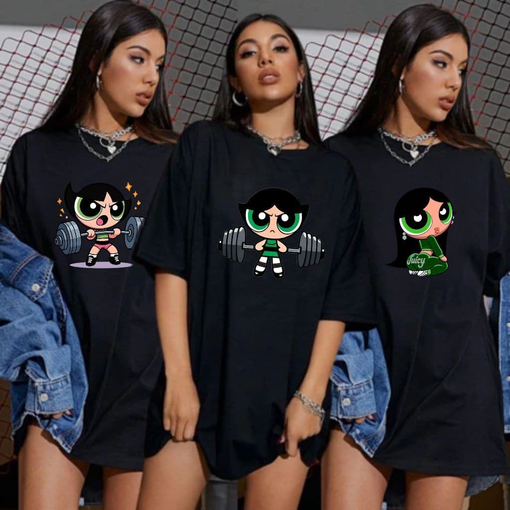Kit 3 Camiseta 100% Algodão Academia Camisa Treino Musculação Feminina