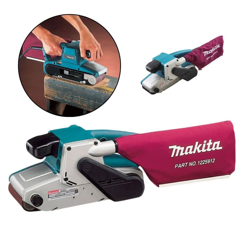 9920 LIXADEIRA DE CINTA COM COLETOR DE PÓ 76X610 (3"X24") 1010W 220V MAKITA