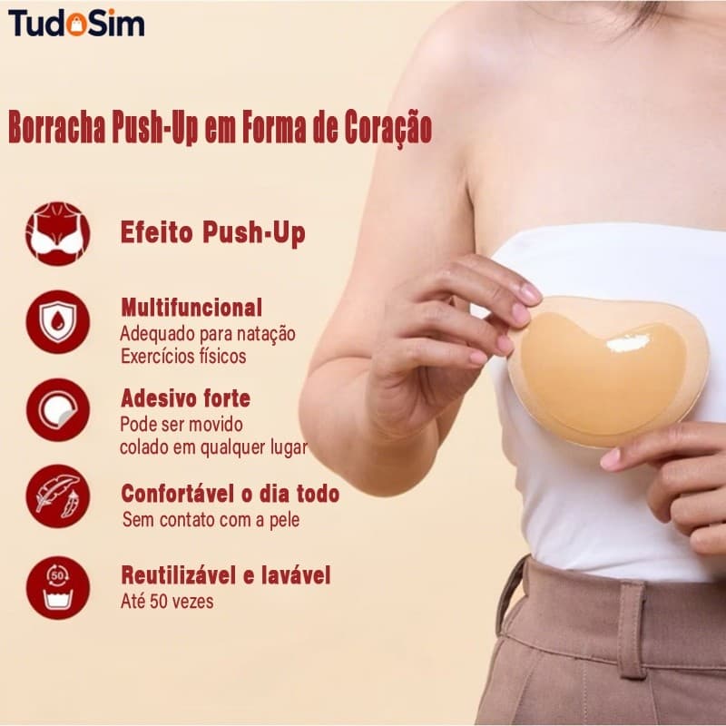 Reutilizável Sutiã De gel Invisível push-up A Melhorar Mama Almofada Invisível Praia Biquíni Roupa De Banho Mami Interio