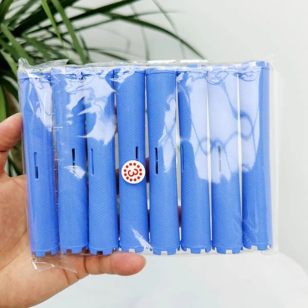 ((Atirar um cabelo dois) barra permanente fria 11.6cm alongado engrossado antiderrapante cabeleireiro frio perm barra pe