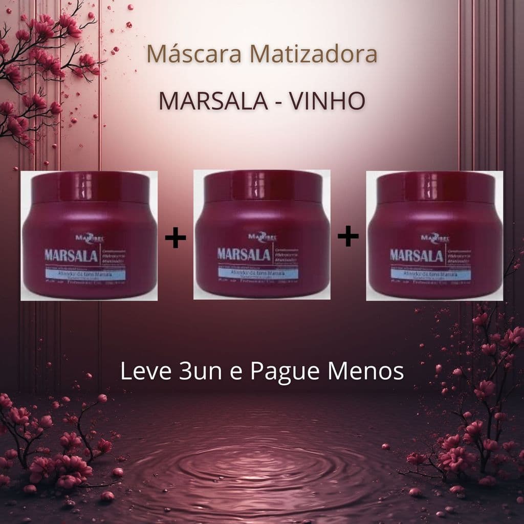 MAIRIBEL MÁSCARA CONDICIONANTE MATIZADORA RED DARK 250ML