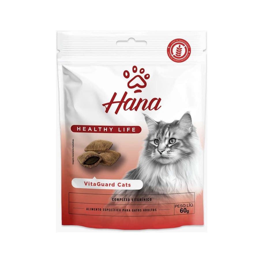 Snack Hana Healthy Life Vitaguard Cats Adultos 60gr