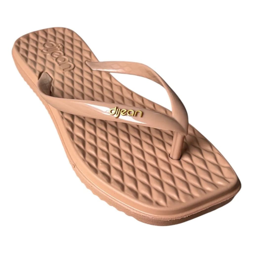Chinelo Dijean Feminino Confortável Leve Casual Dia A Dia Flexível Macia