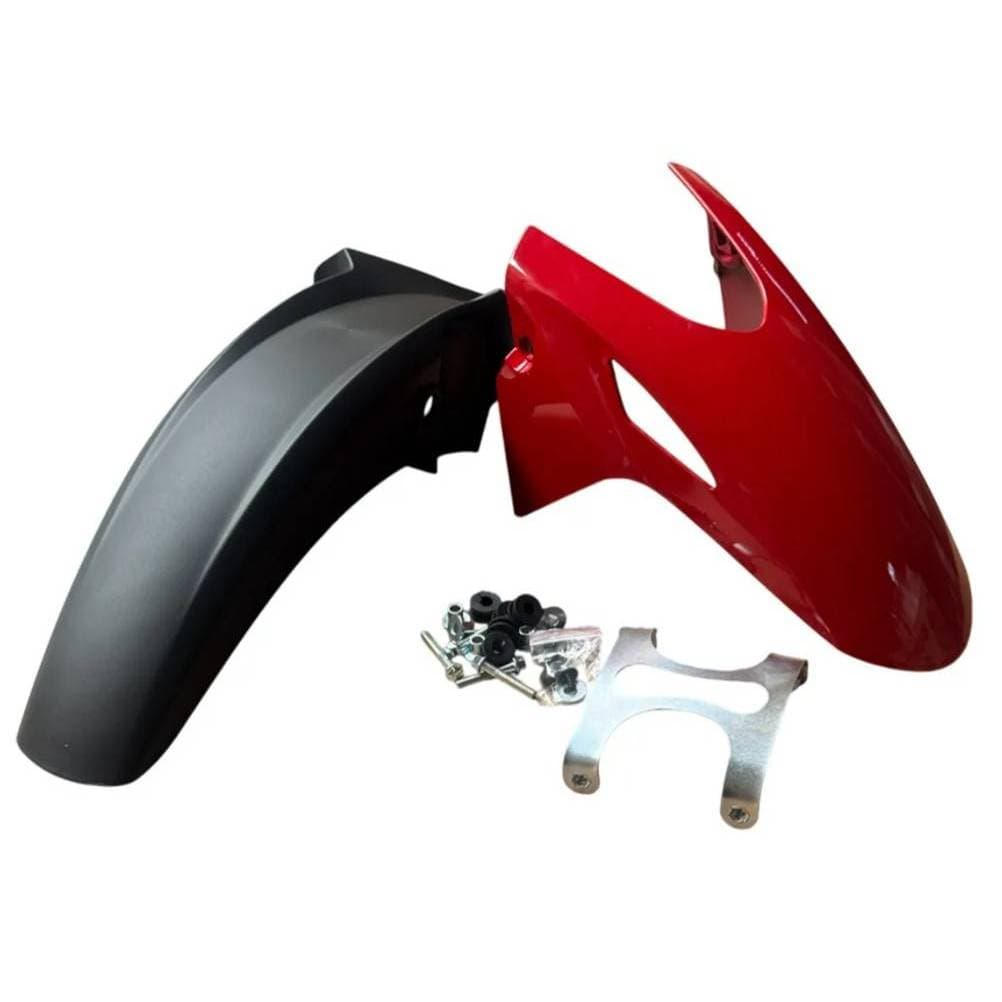 Paralama Dianteiro CG 160 2025 Vermelho Maceio Plasmoto