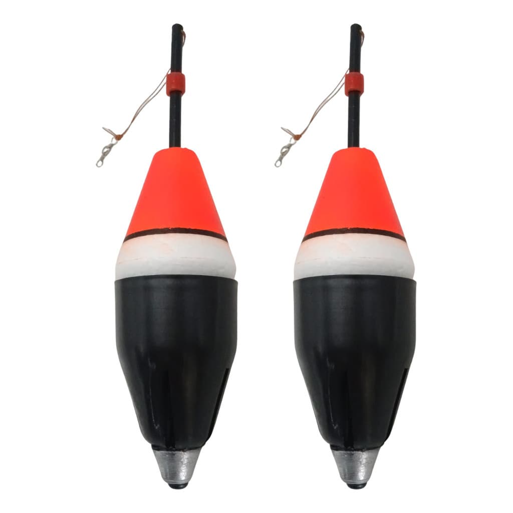 Kit Boia de Pesca C/ 2 Boias Cevadeiras 63g 22cm