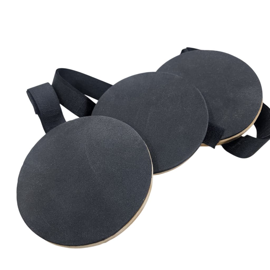 Pad Para Estudo De Bateria Perna Madeira 13cm Dinhos 03 Un