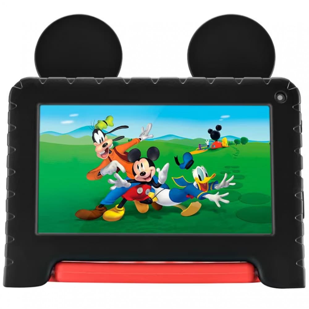 Tablet Infantil Multilaser Mickey NB413 Wi-Fi Tela de 7 64GB 4GB de RAM Android 13 Go