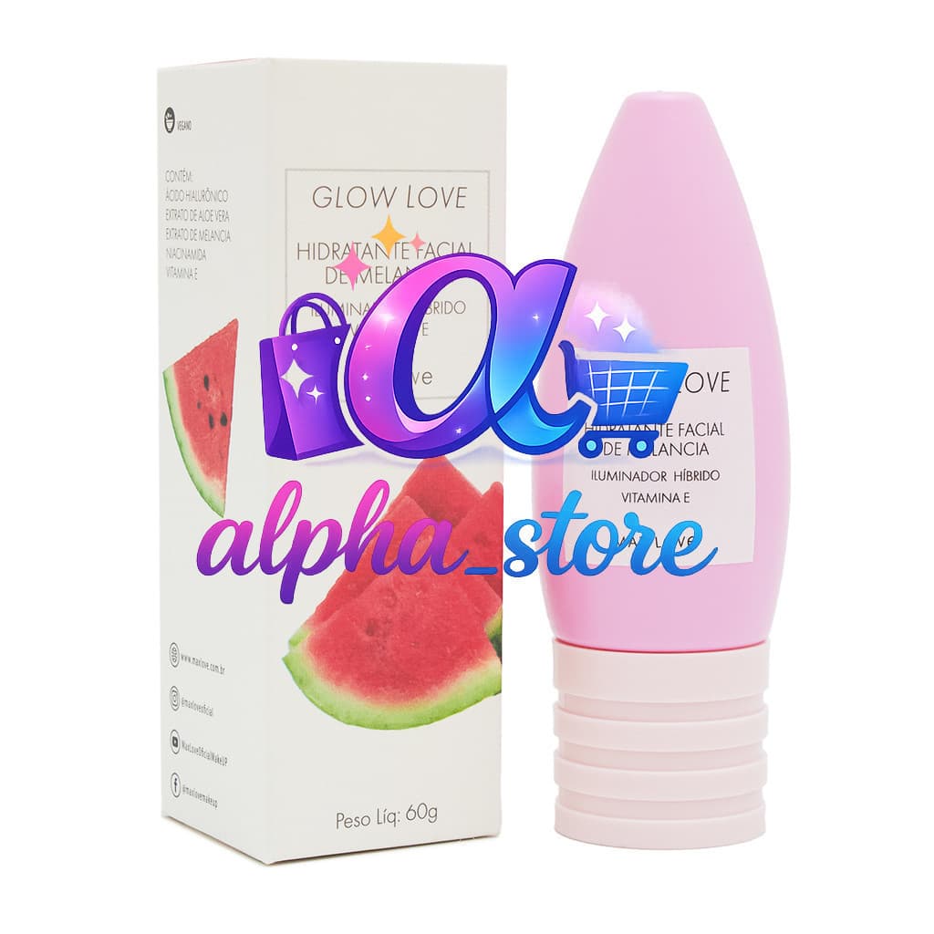 (V)Hidratante Facial Glow Love Melancia Max LoveDFSZ