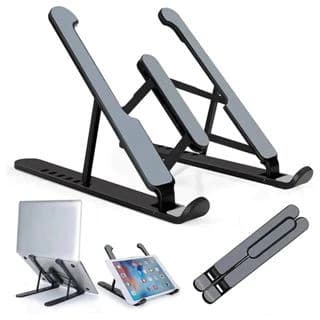 Suporte ergonômico de metal para laptops, tablets e dobráveis ​​B-max Original ABS