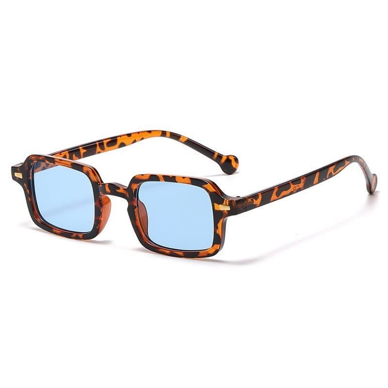Óculos de Sol Quadrados Retrô – Lentes Coloridas UV400 para Homens e Mulheres