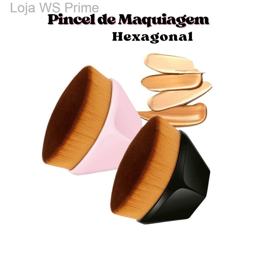 Pincel de Maquiagem HexagonalD260QKVW