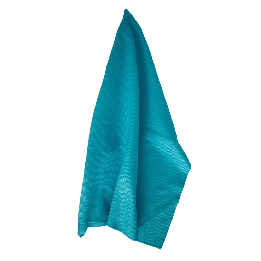 TOALHA MICROFIBRA PARA VIDROS 40X40  AZUL