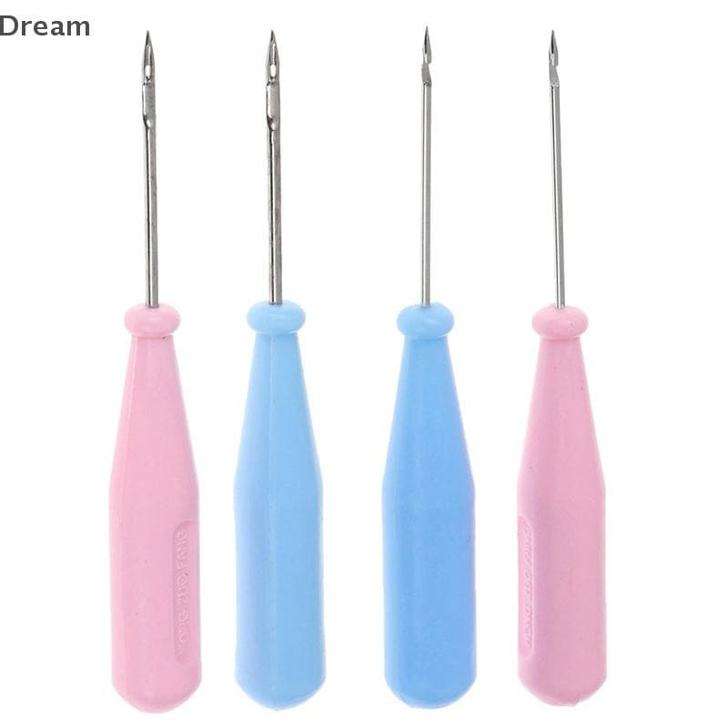< Dream > Painador De Aço Costura Furador Sapatos Buraco Gancho DIY Ferramenta De Couro Agulhas De Reparo De Sapato À Ve