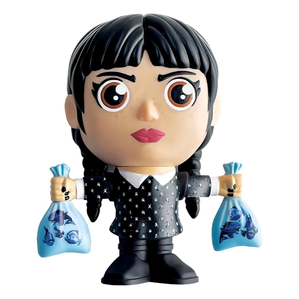 Boneco Fandombox Wandinha Com Piranhas Lider Brinquedos