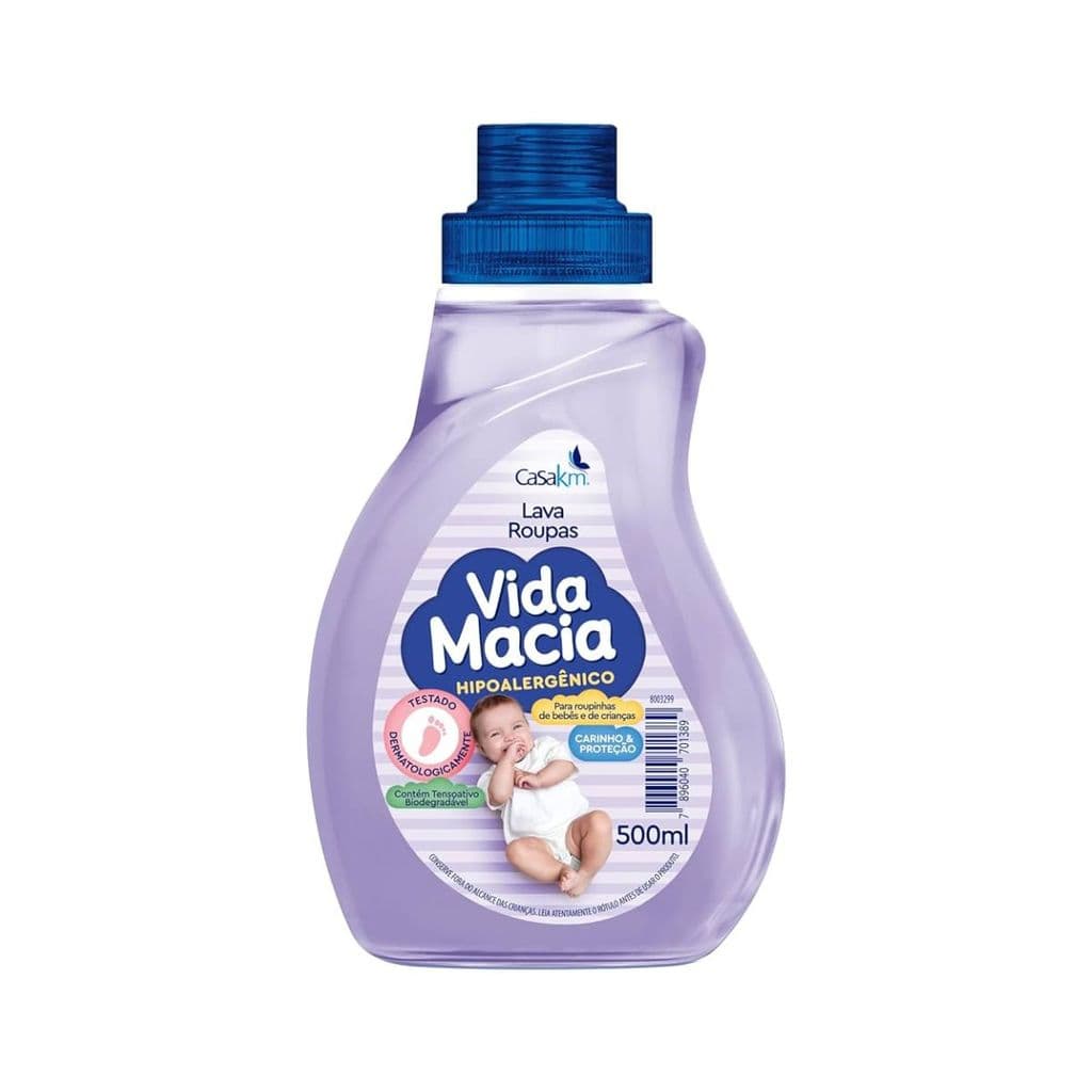 Lava Roupas Vida Macia 500ml