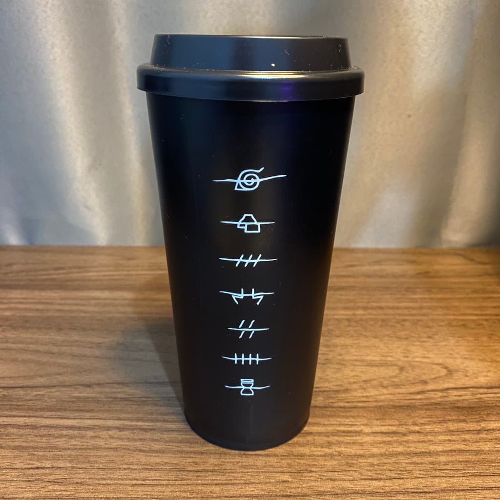 Copo Naruto Aldeias - EcoBuck 550ml com Tampa – Livre de BPA