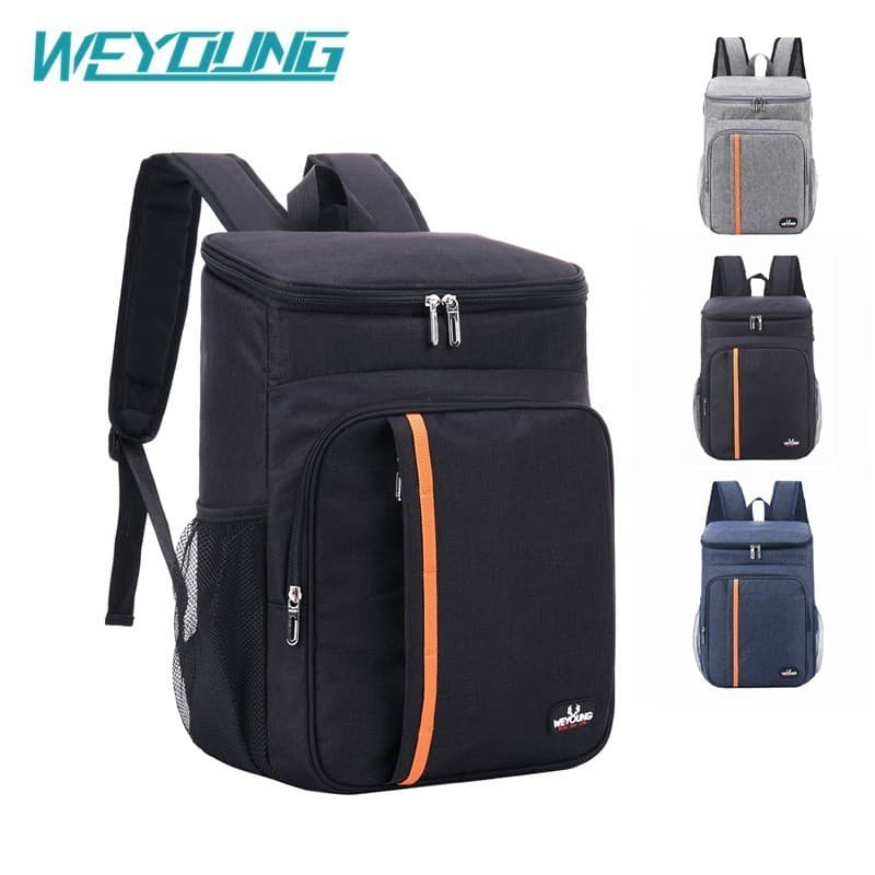 Mochila Térmica Cooler Capacidade 18L Impermeável Portátil Piquenique Quente Frio ref: B-806/B-806a