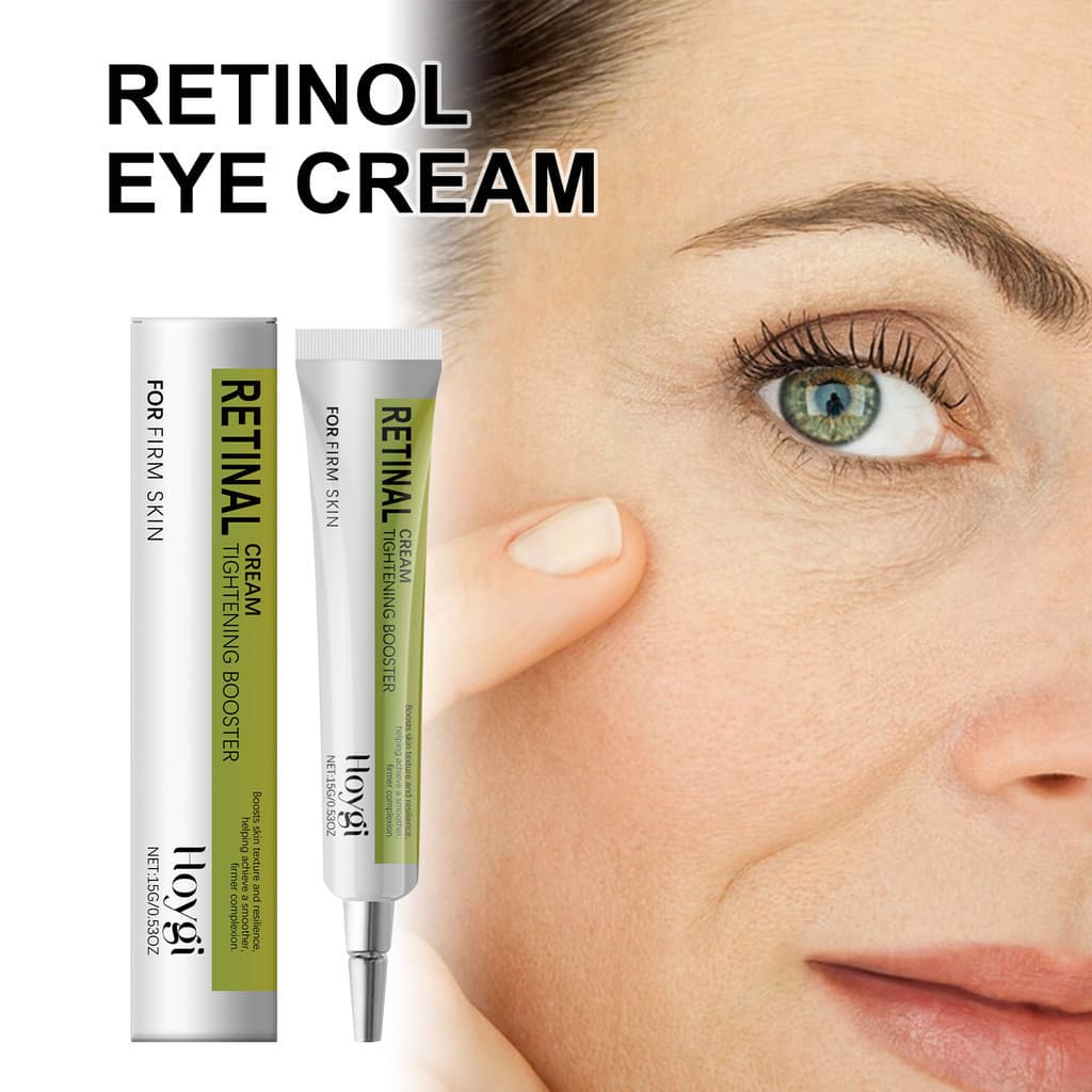 Creme Para Os Olhos Com Retinol Hoygi 15g , Fórmula De Renovação Suave , Hidrata E Melhora A Textura Da Pele , Áreas Del