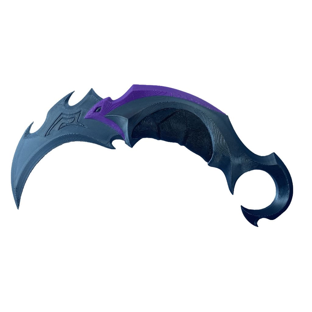 Karambit Saqueadora Do Valorant 3d