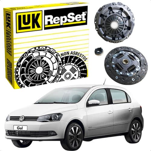 kit Embreagem Fox 1.0 1.6 8v 2007 2008 Completo Original Luk