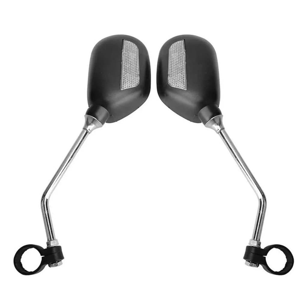 Espelho Retrovisor Grande para Bicicleta e Bike Elétrica Absolute JY-102 - Par