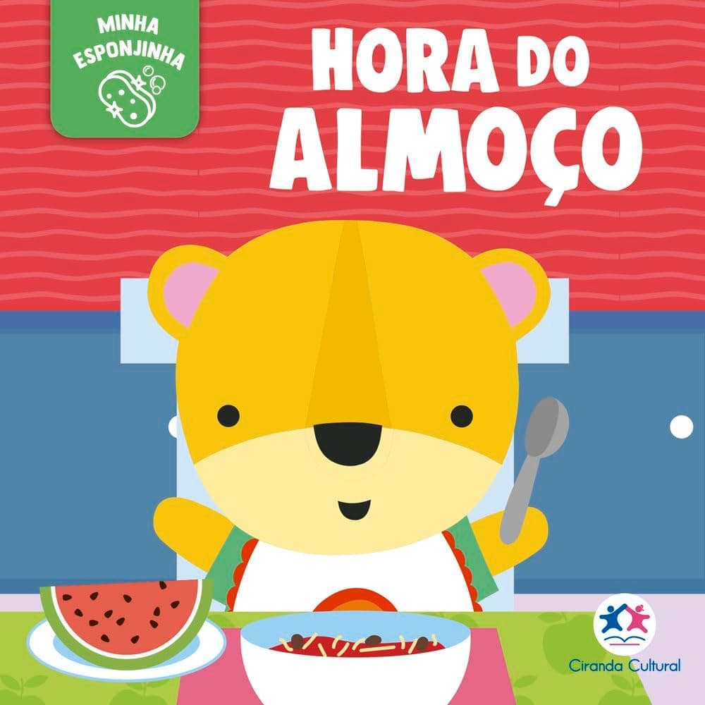 Hora do Almoço | Livro + Esponja Para Hora do Banho