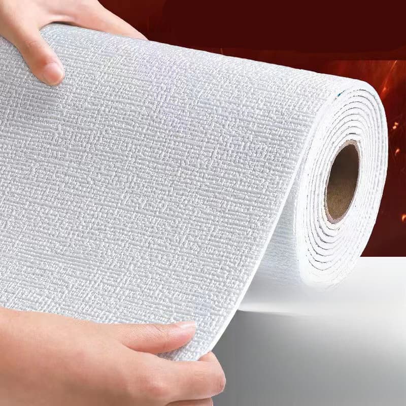 Novo Papel de Parede  Adesivo Textura Linho Cor Solida Autocolante - NOVO LOTE