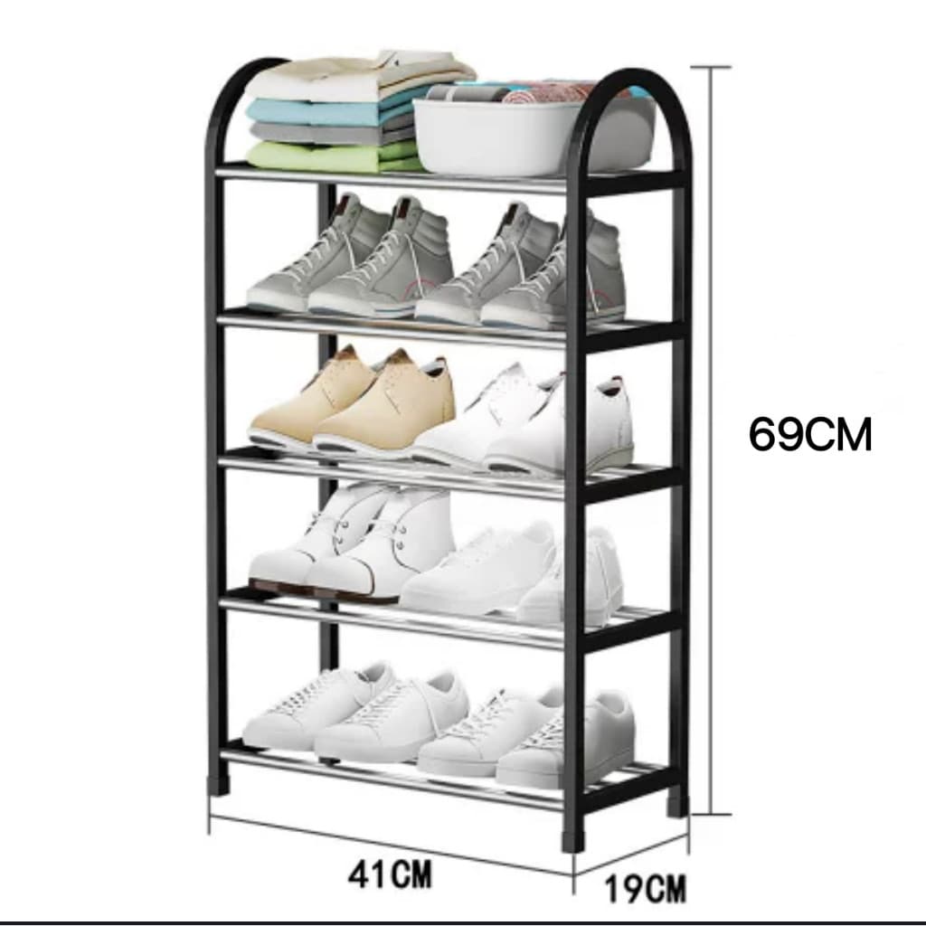 5 Andares 10 Pares Premium Sapateira De Porta Organizadora Para Sapatos Organizador Quarto Sapateira