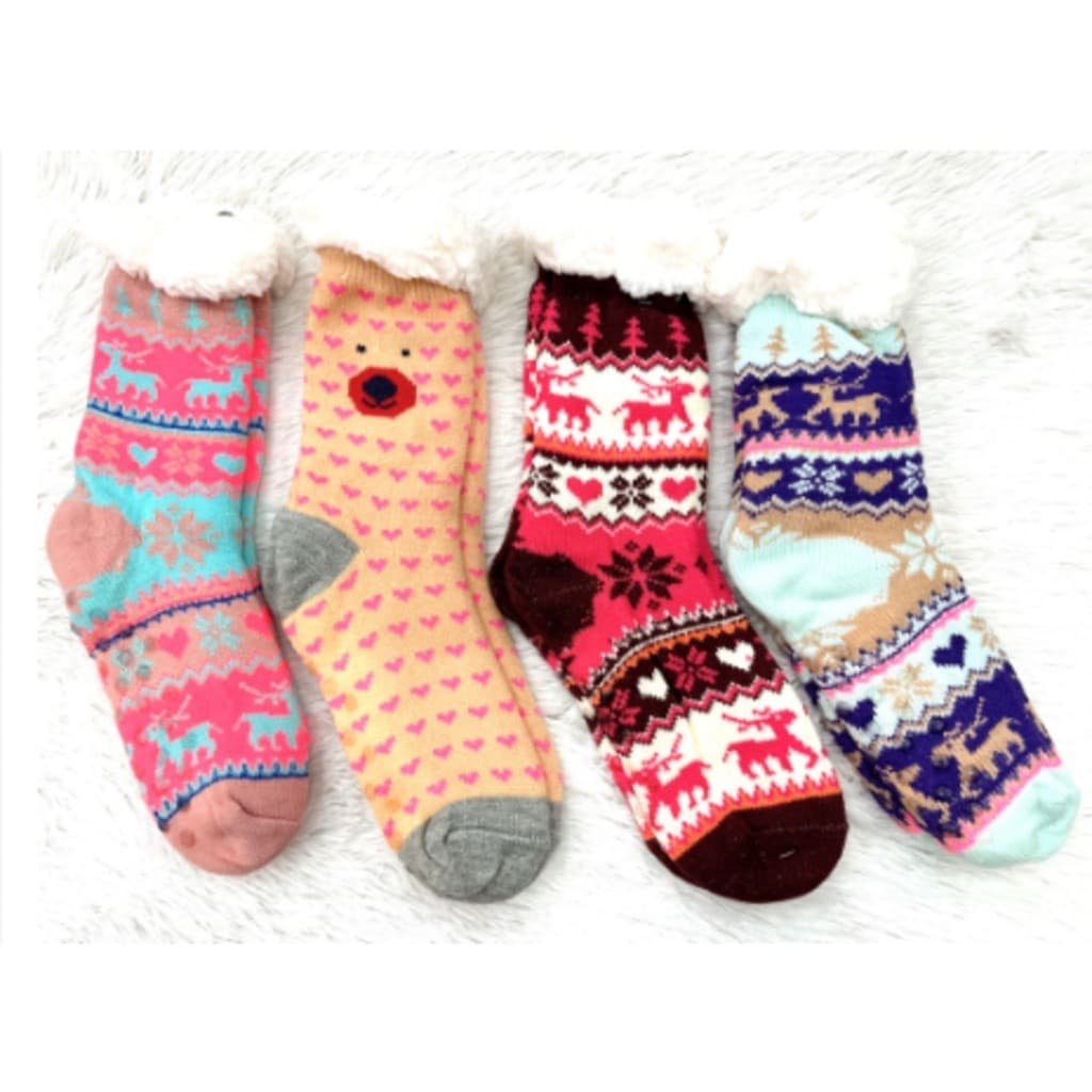 Meias de pelúcia masculinas e femininas outono e inverno meias de neve, bom calor