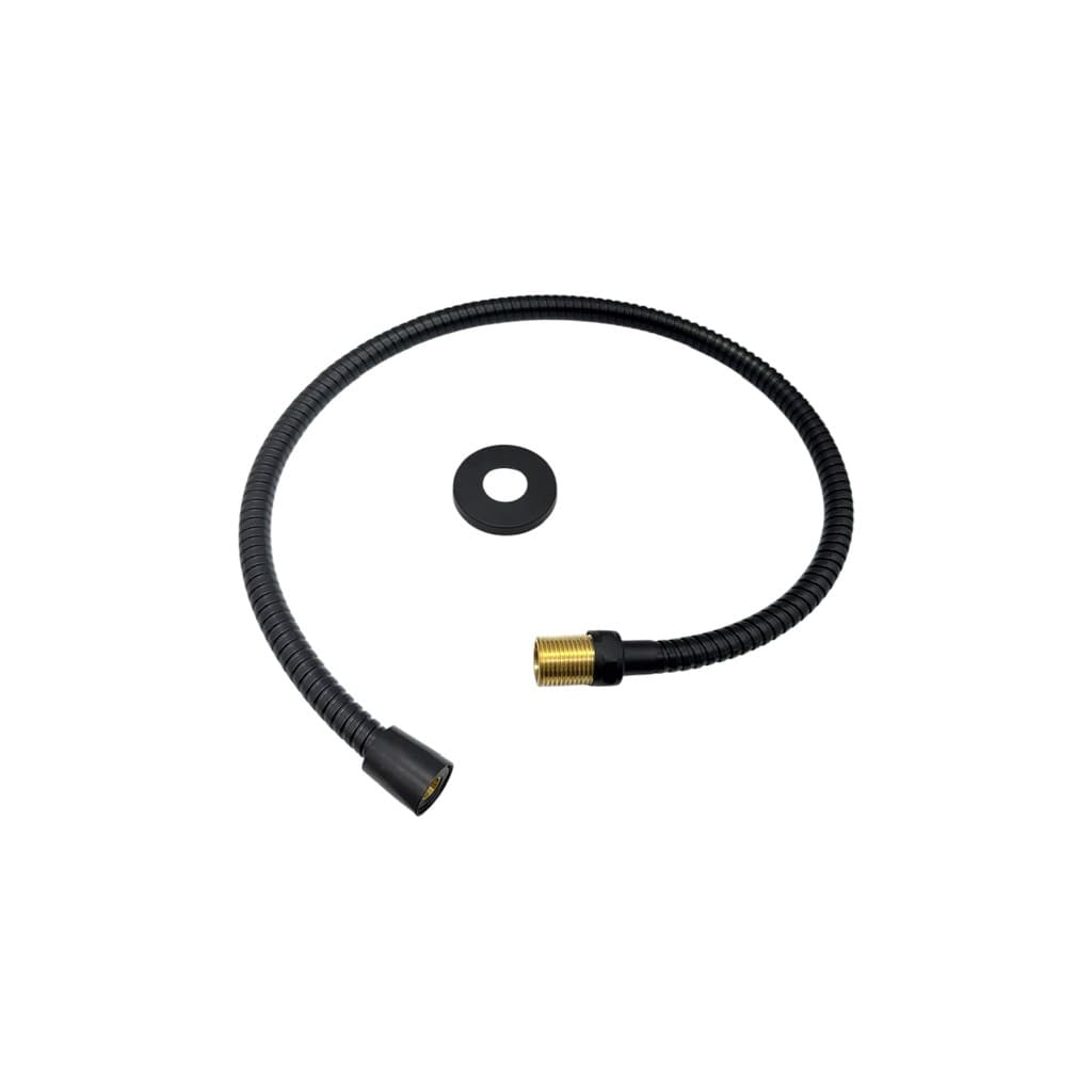 Engate flexivel Mangueira Para Ducha Higienica 80cm Preto Samer