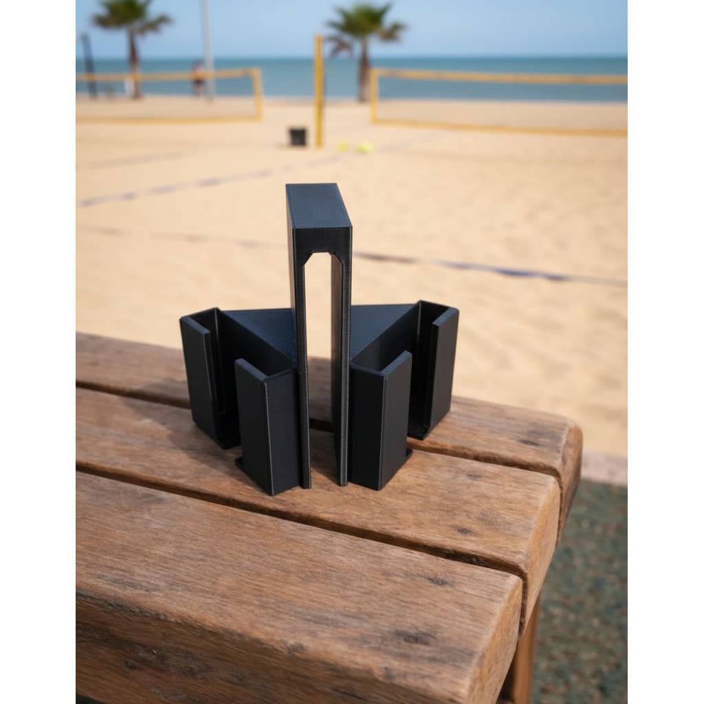 Suporte Para Celular Em Rede Tenis Beach Tennis Volei Padel