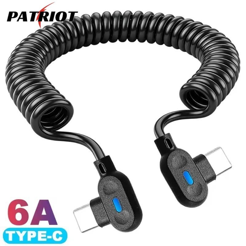 Cabo Tipo C Para De Carregamento Rápido 6A , USB-Alta Velocidade Com Núcleo De Cobre De PVC Durável Smartphones , Tablet