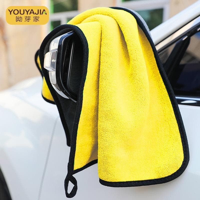 Toalha de lavagem de carro toalha especial espessada absorver água sem fiapos sem danos à pintura pano suprimentos de ca