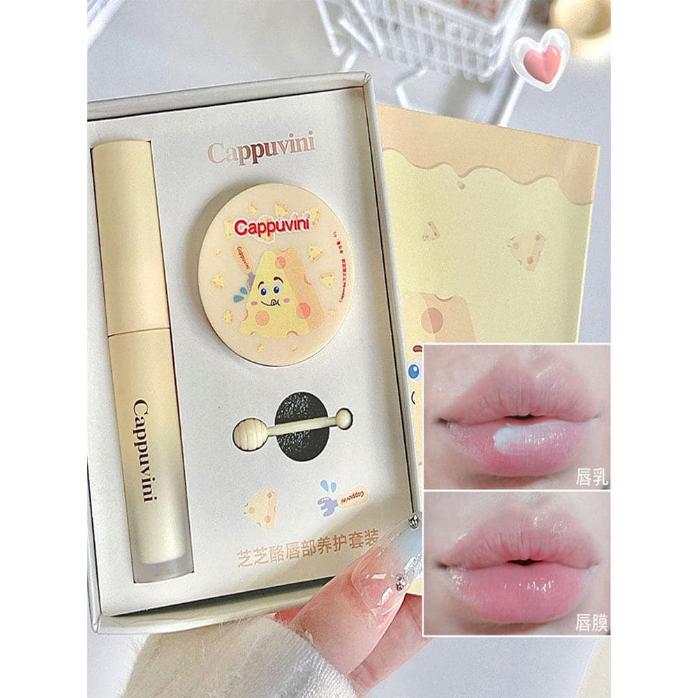 Bálsamo labial loção labial máscara labial queijo creme labial hidratante hidratante esfoliante desbotamento linhas labi