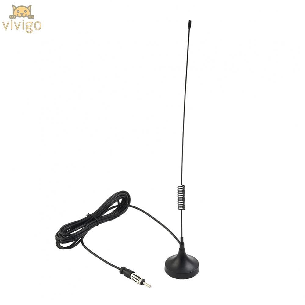 Amplificador De Antena De Carro FM/AM De Banda Dupla Melhora A Recepção De Sinal De Rádio No Seu