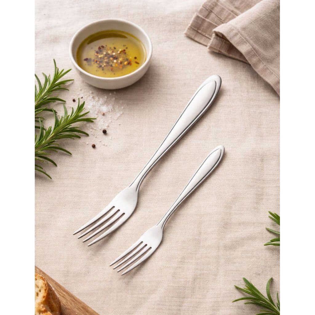 Kit 84 Talheres Linha America Aço Inox Garfo Faca Colher