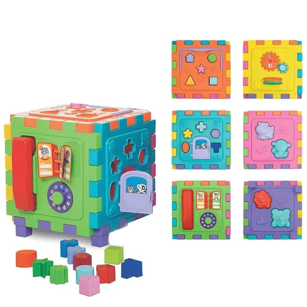 Cubo Didático Grande - Mercotoys