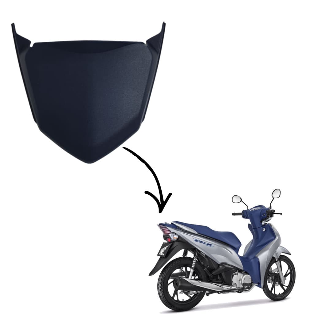 Rabeta Central Carenagem Biz110 Biz125 2018 até 2024 Azul
