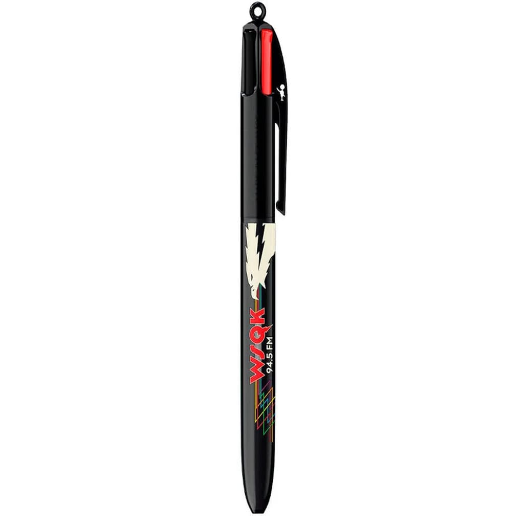 Caneta Esferográfica 4 Cores Bic Stranger Things Squawk