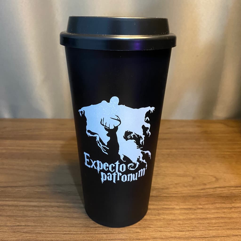 Copo Harry Potter Expecto Patronum - EcoBuck 550ml com Tampa – Livre de BPA