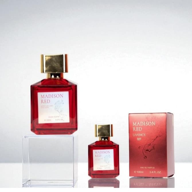 Perfume Masculino  Importado Madison Red Floral Sensual Importado 100 ml- 027