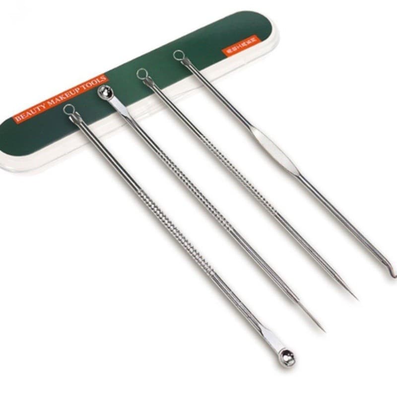 4 Pe ças / Conjunto Agulhas / Agulhas Para Remo ção De Cravos / Acne / Pimple