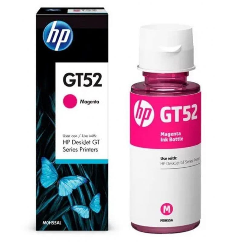 REFIL DE TINTA HP GT52 M0H55AL MAGENTA ORIGINAL