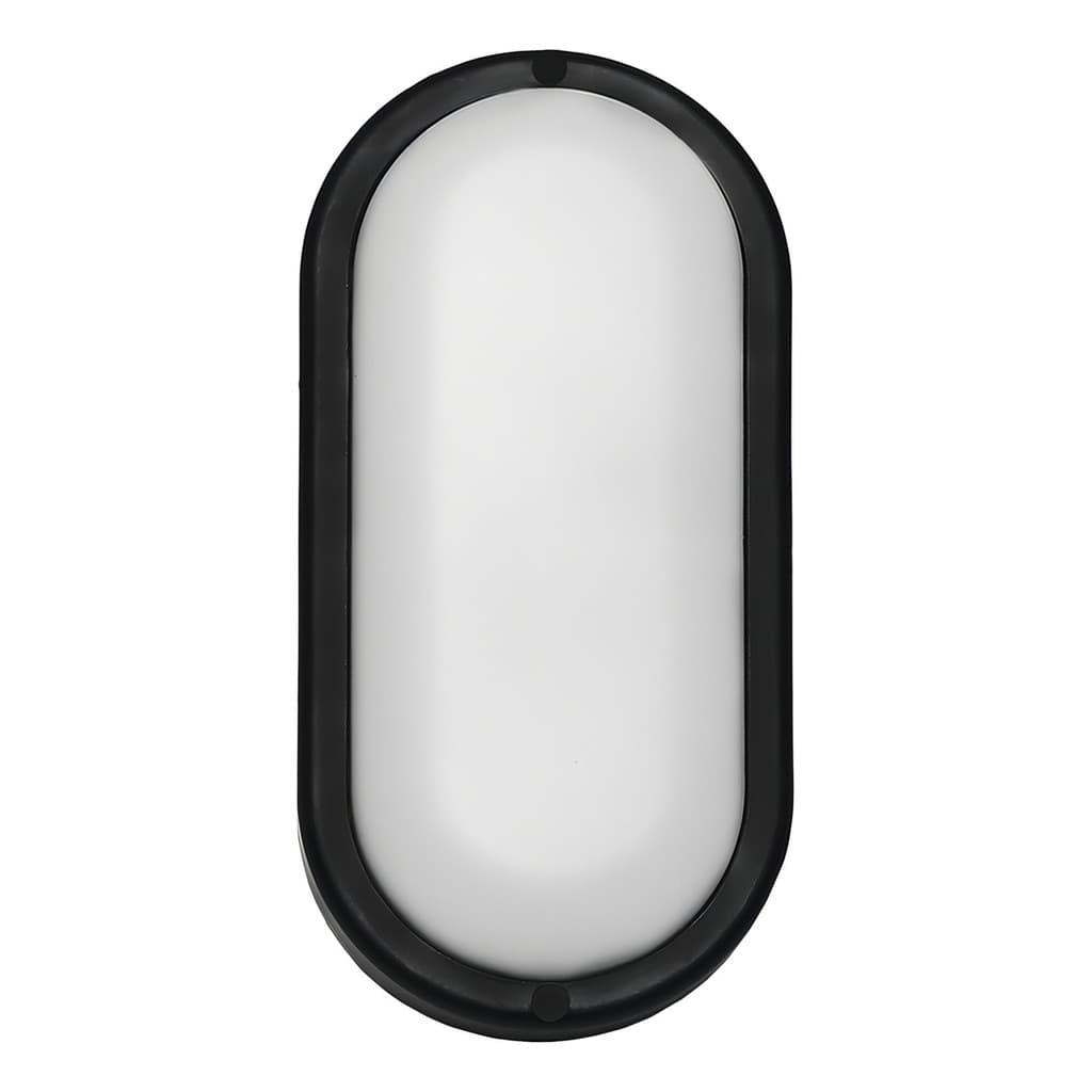 Arandela Externa Led Taschibra Phare Preto 12w Ip65 6500k Estrutura Luz Fria 6500k 127/220v