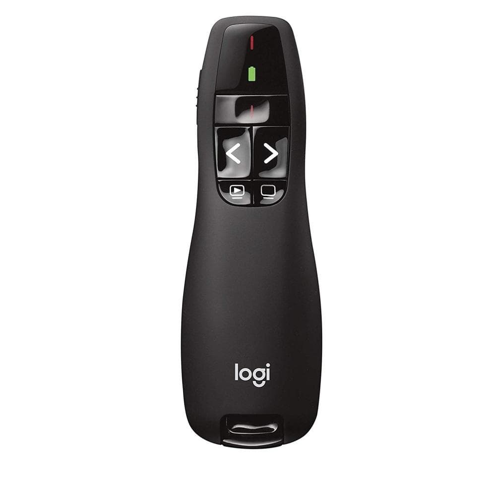 Apresentador Logitech R400 com Laser Point Preto 910-001354