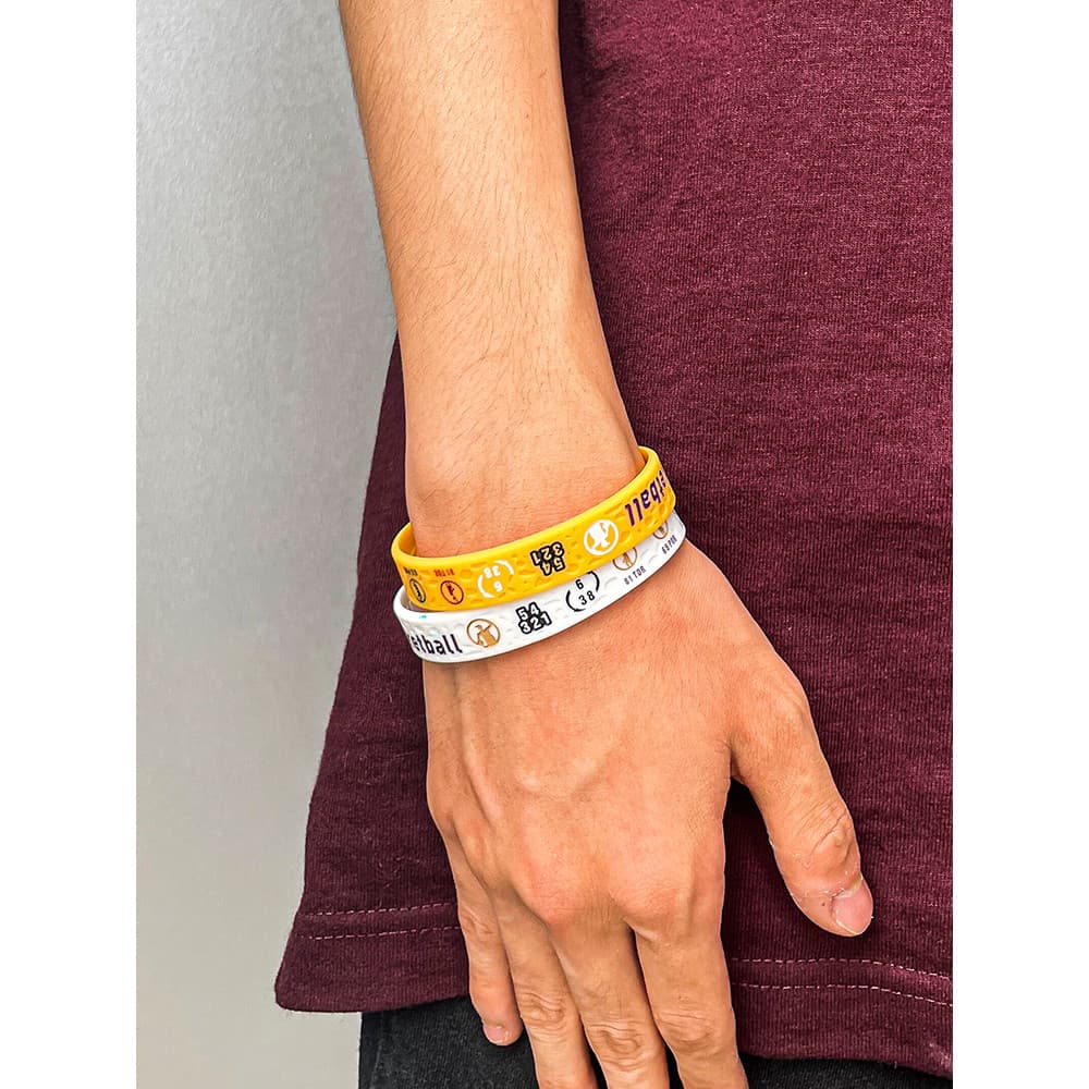 Pulseira esportiva de carreira lendária Kobe Lakers Mamba Spirit No. 24 Fan Merchandise Presente Pulseira de Basquete Ho