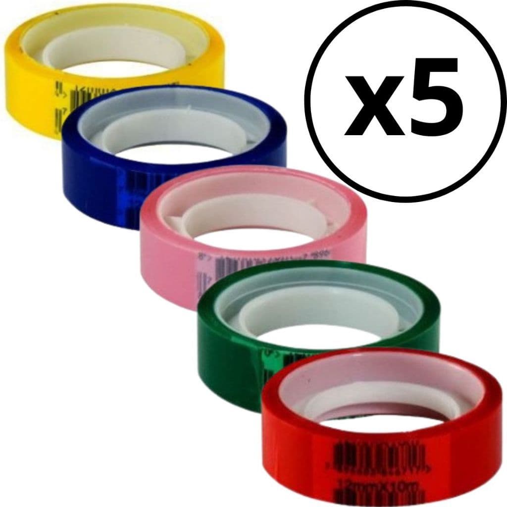 Fita Adesiva Colorida 12mmx10m Fit Pel