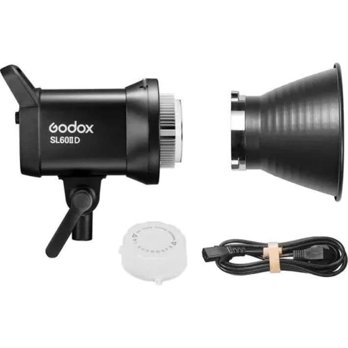 Iluminador Luz Led Estúdio Godox Sl60ii D 5600k 70w Bivolt Cor Da Estrutura Preto Cor Da Luz Branco Frio 110v/220v